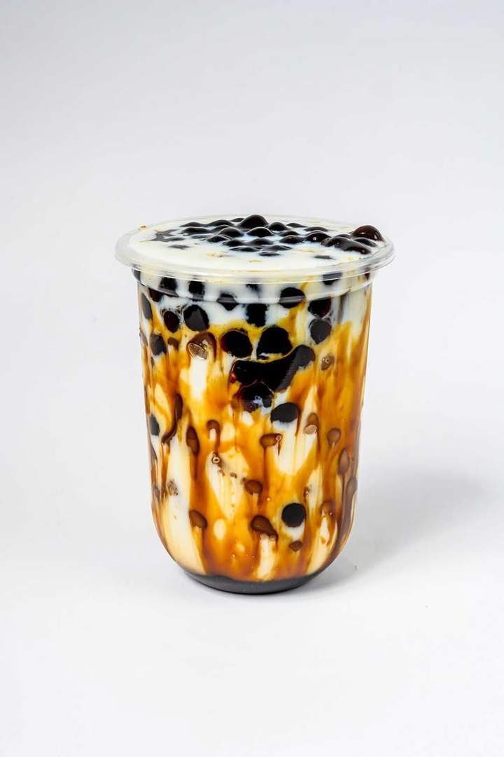 E-Town Boba — classic pearl milk tea