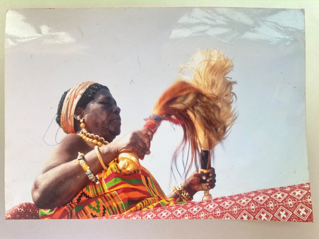 The Queenmother of Esiama — mother of the court