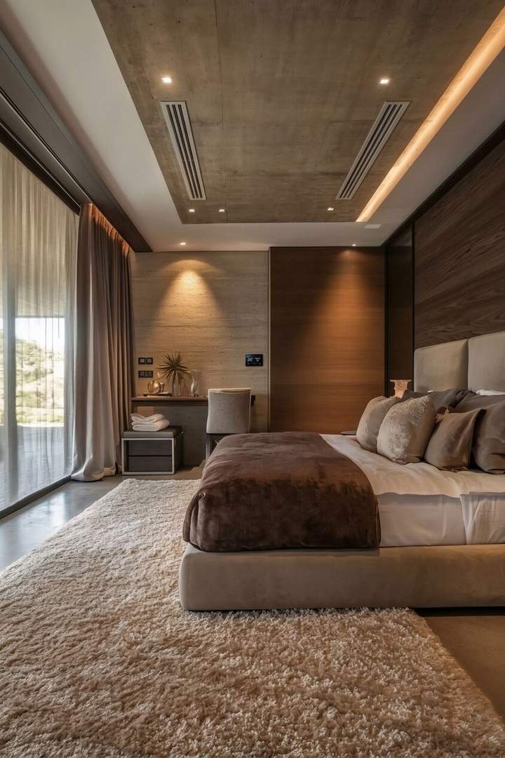Placeholder photo — a guest room