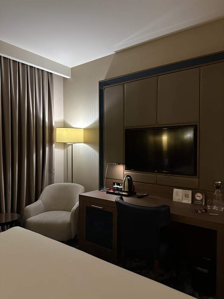 Placeholder photo — a guest room